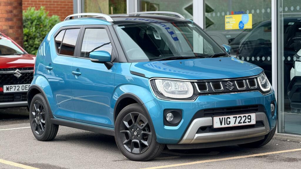 Suzuki Ignis 1.2 Dualjet Mhev Sz5 Hatchback Hybrid M Blue
