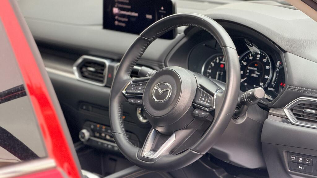 Mazda CX-5 2.0 E-skyactiv G Mhev Exclusive-line Suv Petro BU73GXL Red #6