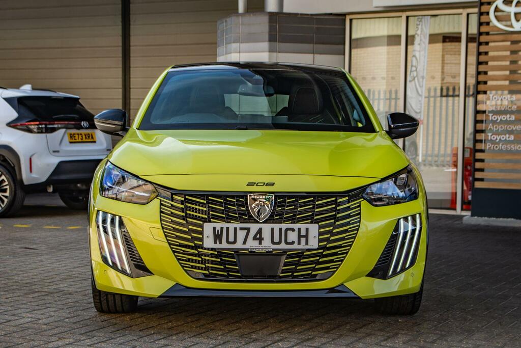 Peugeot 208 1.2 Gt E-dsc6 Euro 6 Ss WU74UCH Yellow #5