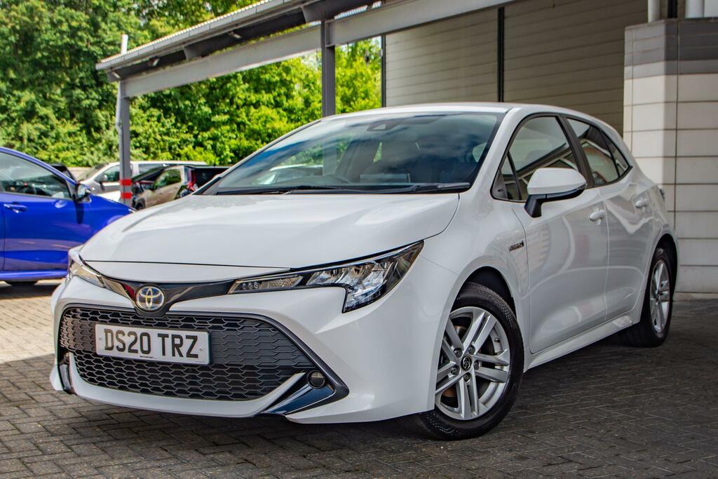 Toyota Corolla 1.8 Vvt-h Icon Cvt Euro 6 Ss White #5