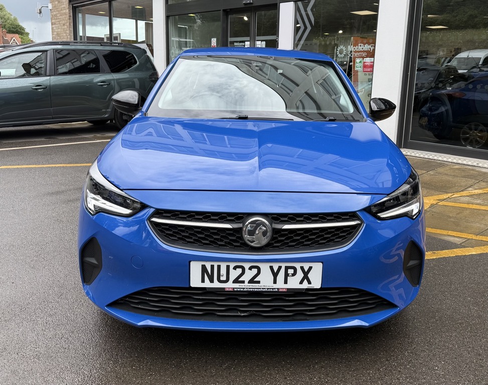 Vauxhall Corsa Hatchback Se Edition NU22YPX Blue #5