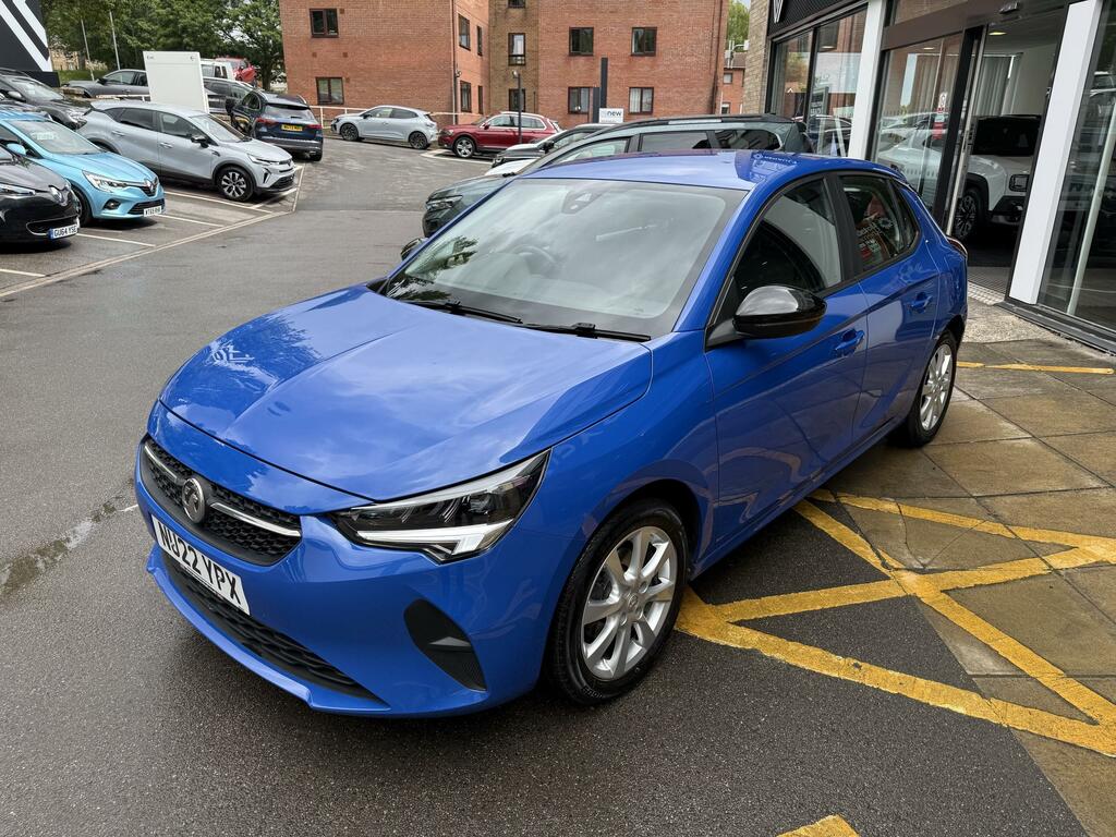Vauxhall Corsa Hatchback Se Edition NU22YPX Blue #2