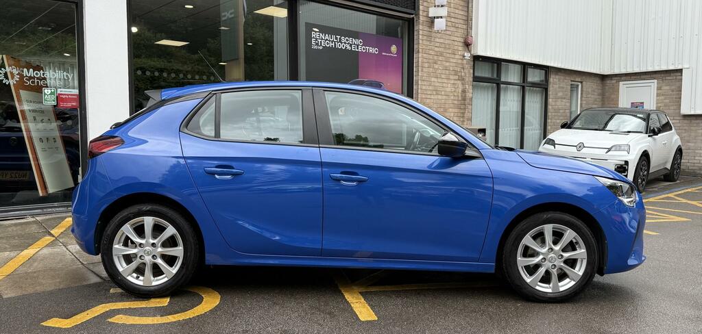 Vauxhall Corsa Hatchback Se Edition NU22YPX Blue #6