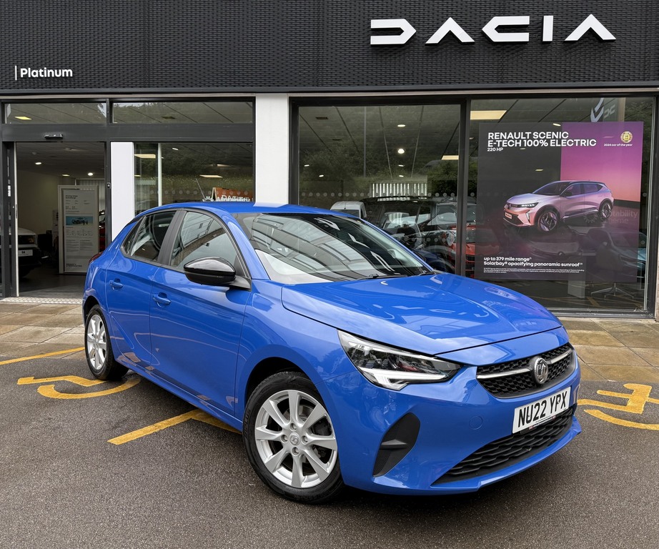 Vauxhall Corsa Hatchback Se Edition NU22YPX Blue