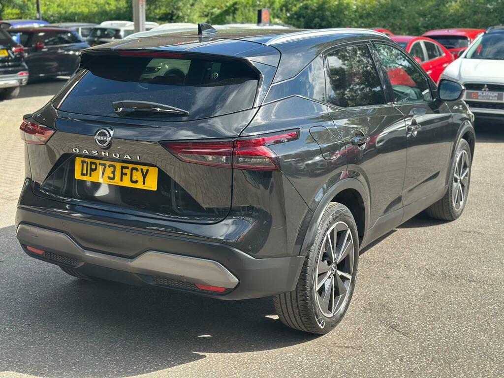 Nissan Qashqai 1.3 Dig-t Mhev Tekna Xtron Euro 6 Ss DP73FCY Black #6
