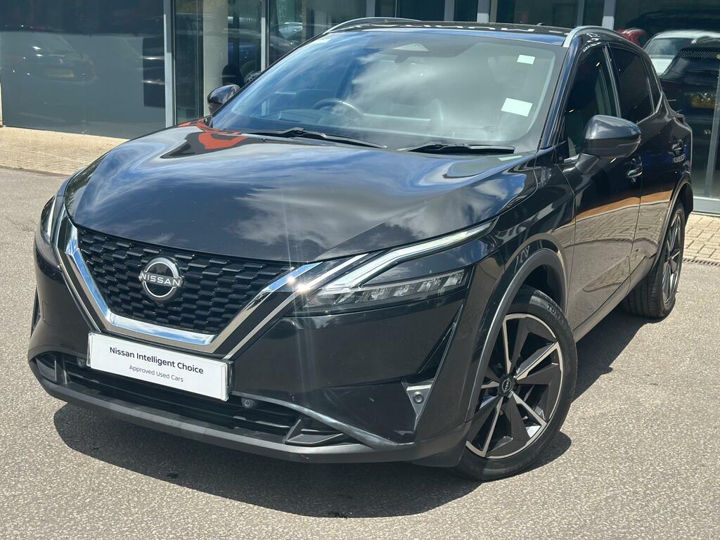 Nissan Qashqai 1.3 Dig-t Mhev Tekna Xtron Euro 6 Ss DP73FCY Black #3