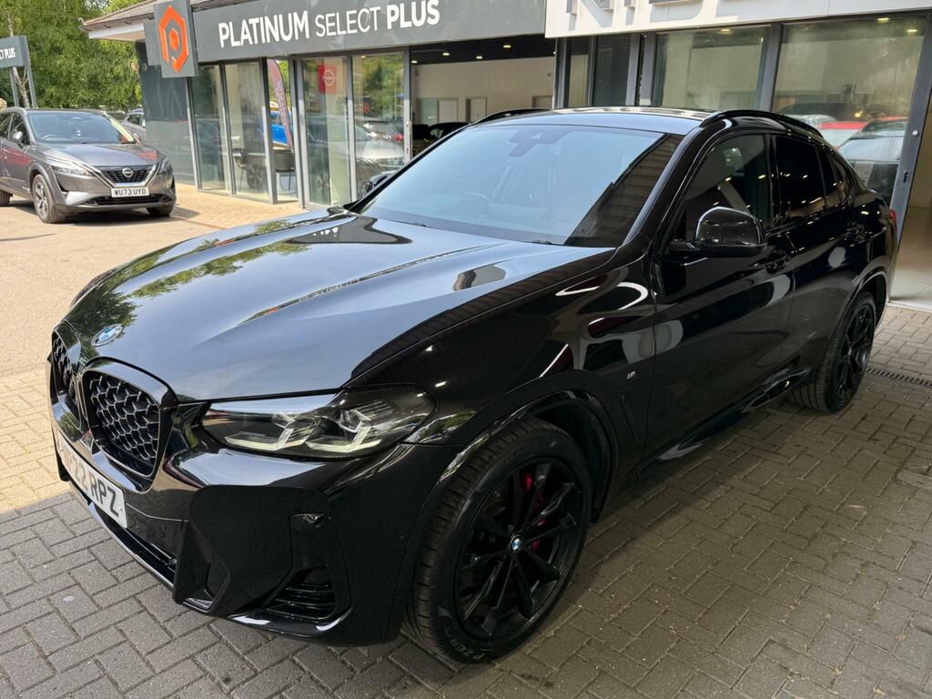 BMW X4 2.0 20D Mht M Sport Xdrive Euro 6 Ss Black #3