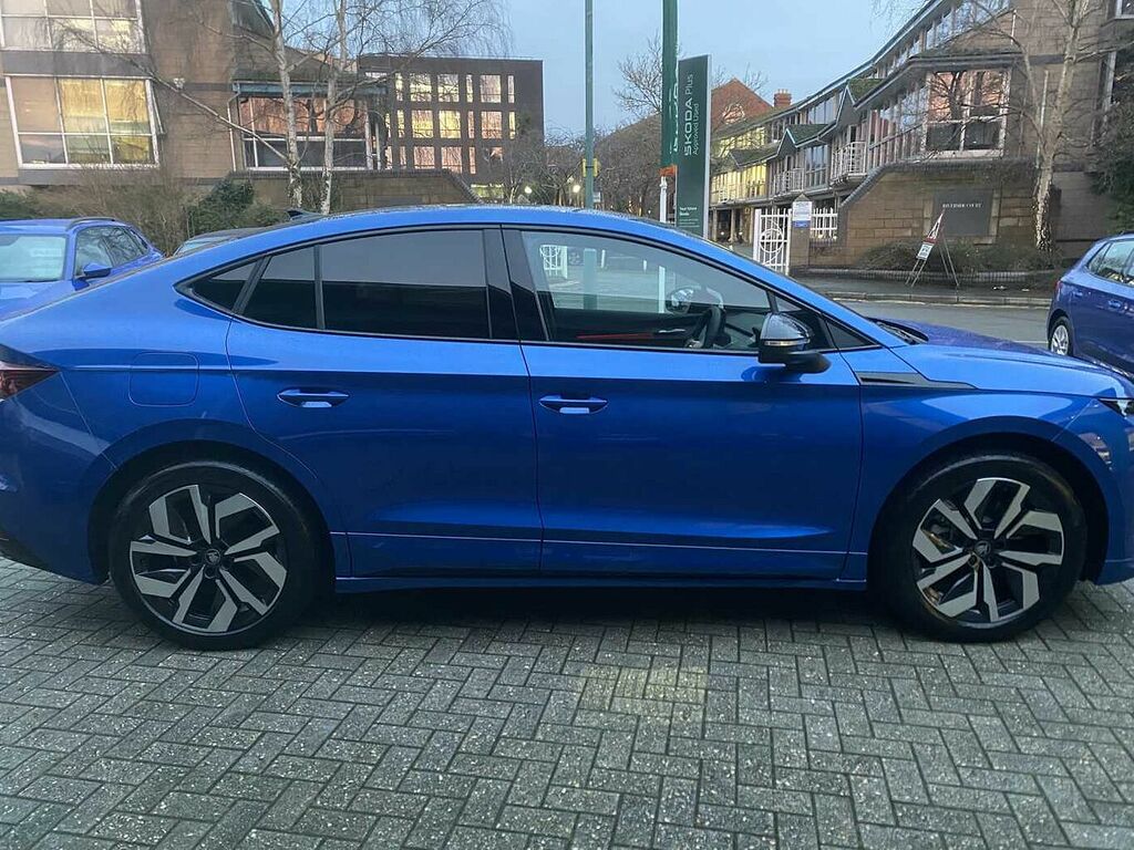 Skoda ENYAQ 85 Sportline 82Kwh 210Ps Blue #4