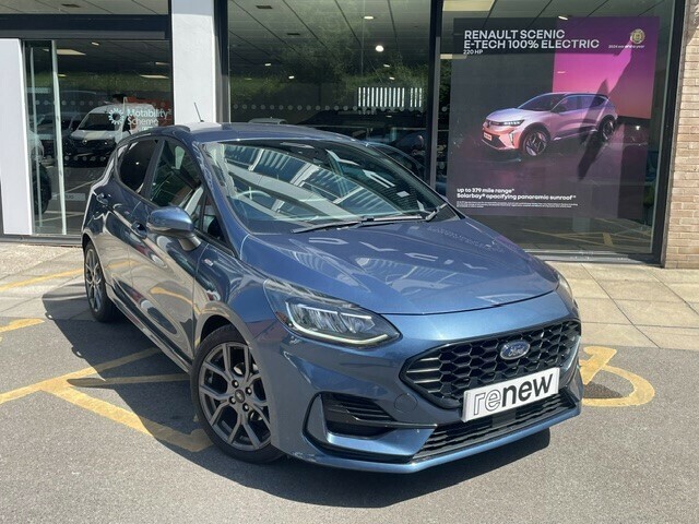 Ford Fiesta Hatchback St-line WN22ZGF Blue