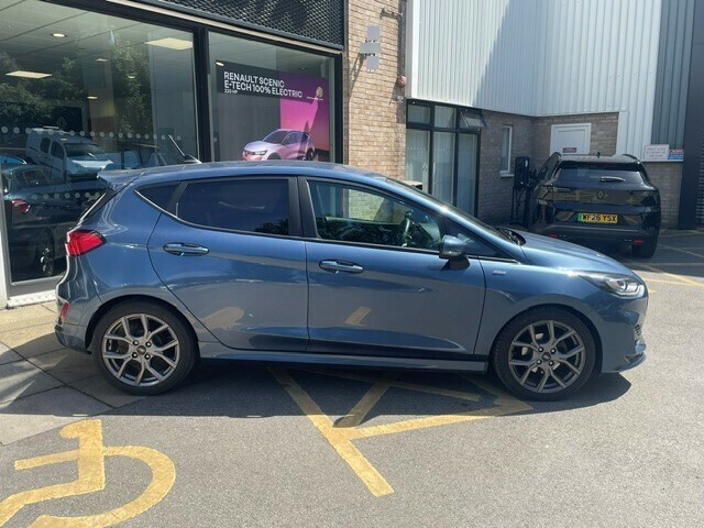 Ford Fiesta Hatchback St-line WN22ZGF Blue #4