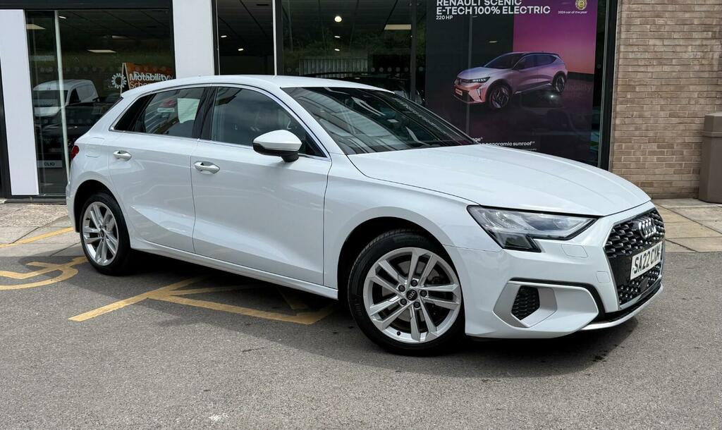 Audi A3 Sportback Sport SA22CXM White