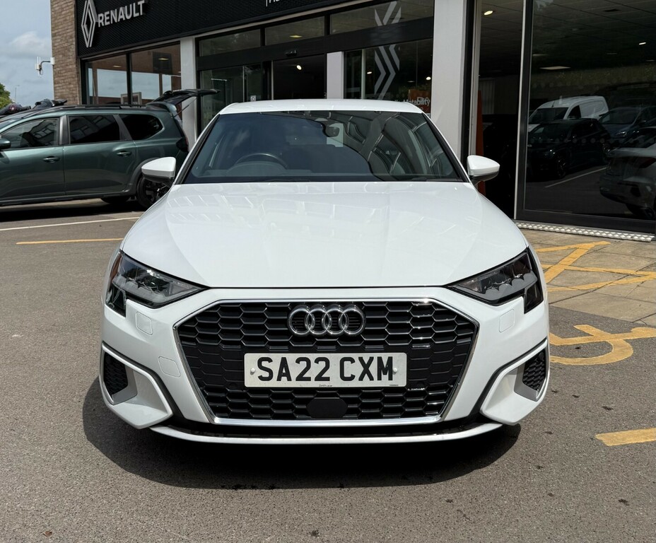 Audi A3 Sportback Sport SA22CXM White #2