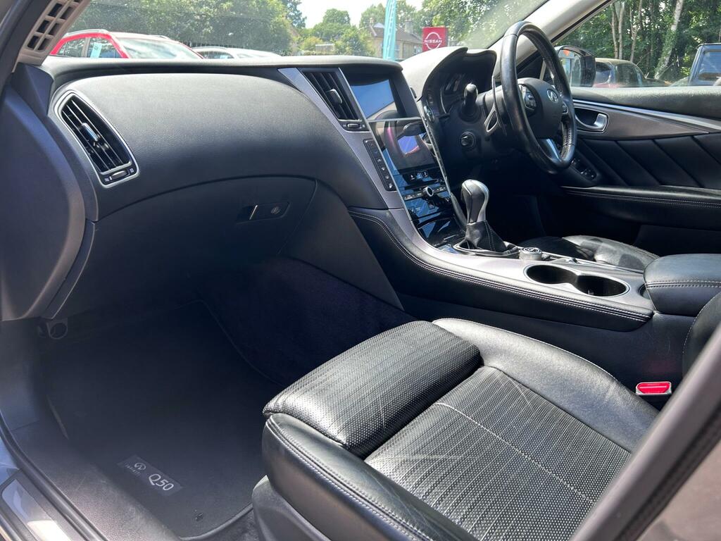 Infiniti Q50 Black #8