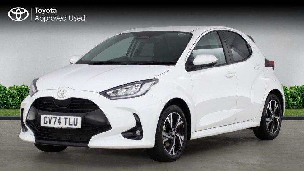 Toyota Yaris 1.5 Vvt-h Design Hatchback Hybrid E-cvt White #6
