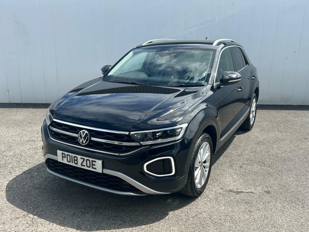 Volkswagen T-Roc 1.5 Tsi Style Euro 6 Ss Black #3