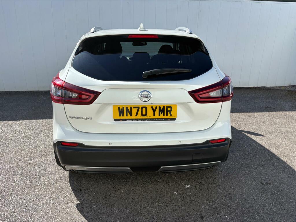 Nissan Qashqai 1.3 Dig-t Tekna Dct Euro 6 Ss WN70YMR White #6