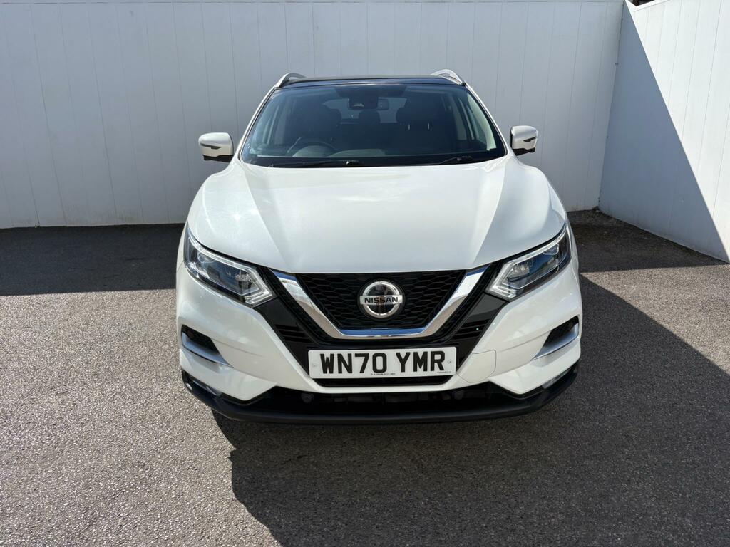 Nissan Qashqai 1.3 Dig-t Tekna Dct Euro 6 Ss WN70YMR White #2