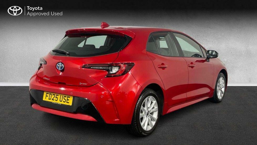 Toyota Corolla 1.8 Vvt-h Icon Hatchback Hybrid Cvt Eur Red #2