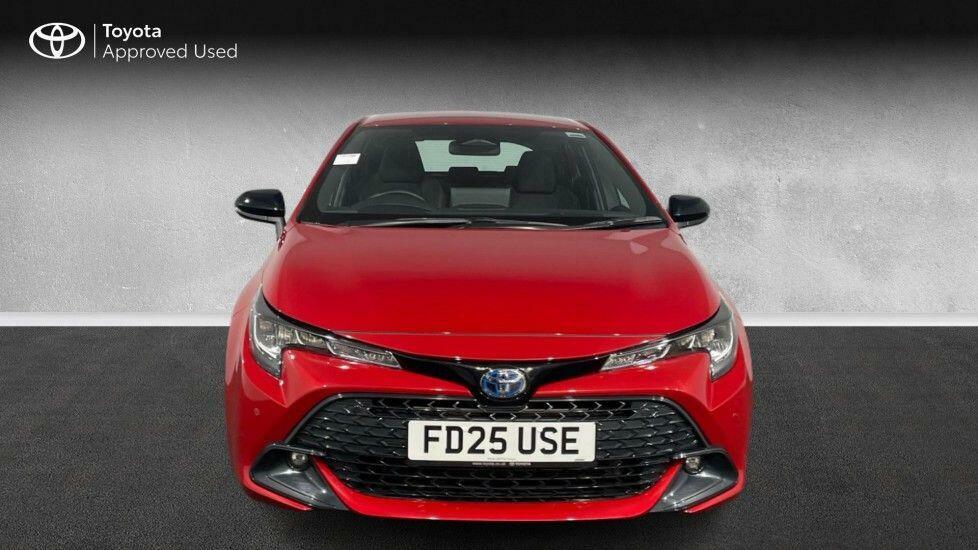 Toyota Corolla 1.8 Vvt-h Icon Hatchback Hybrid Cvt Eur Red #5