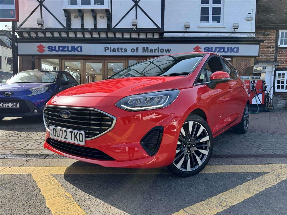 Ford Fiesta Titanium X 1.0I 100Ps Red