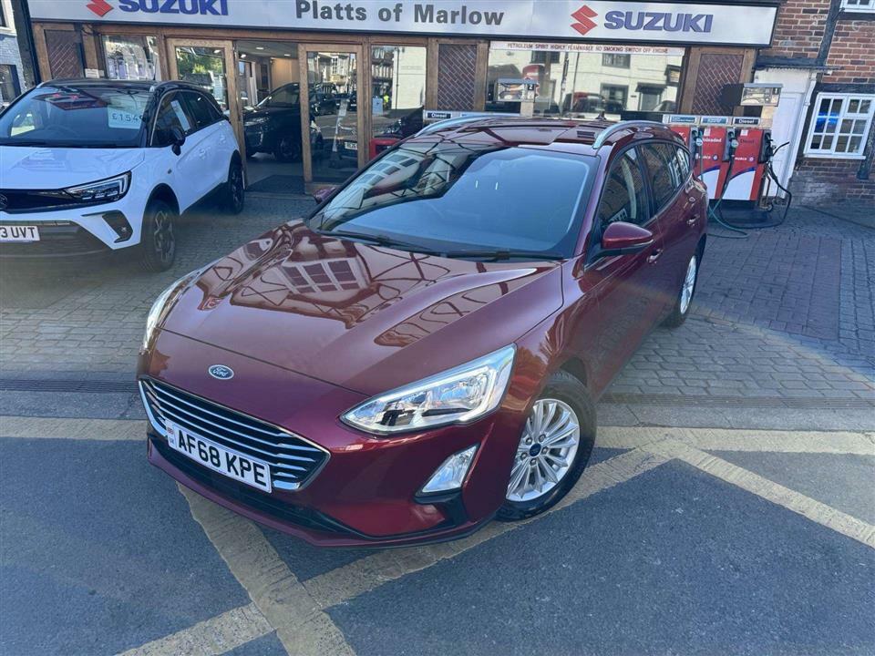 Ford Focus 1.0I 125Ps Titanium Estate AF68KPE Red #2