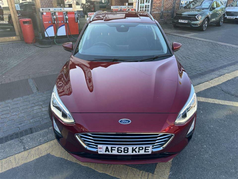 Ford Focus 1.0I 125Ps Titanium Estate AF68KPE Red #5