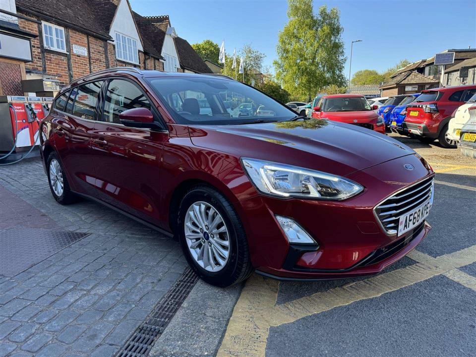 Ford Focus 1.0I 125Ps Titanium Estate AF68KPE Red #6