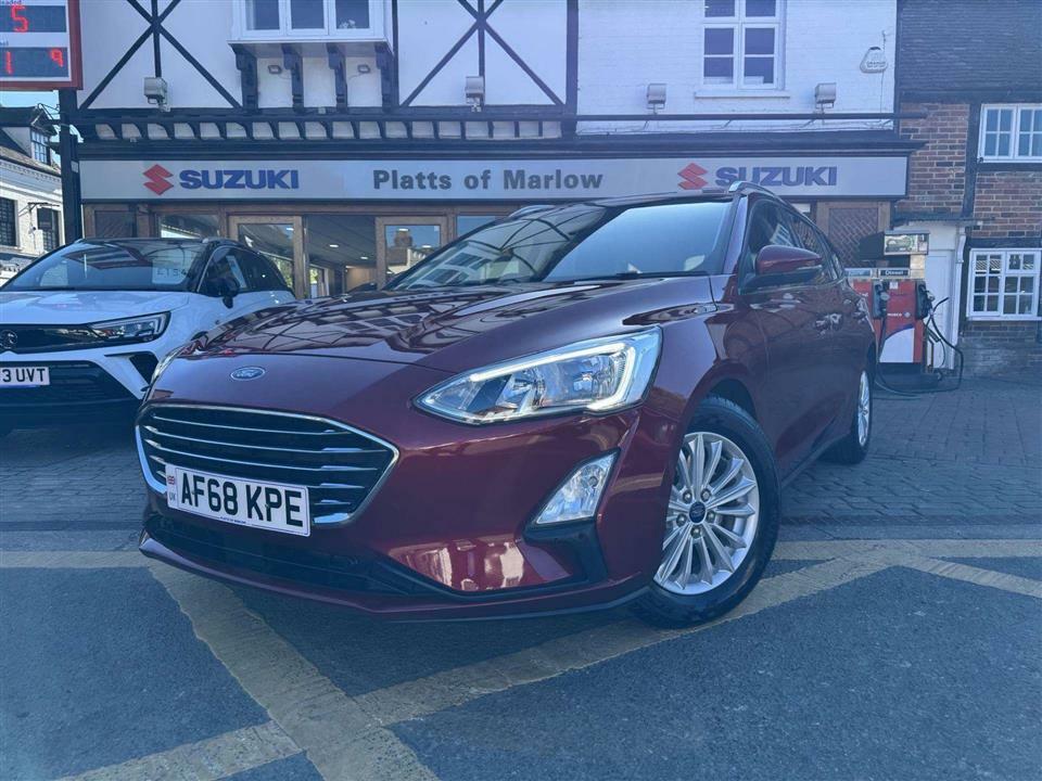 Ford Focus 1.0I 125Ps Titanium Estate Red
