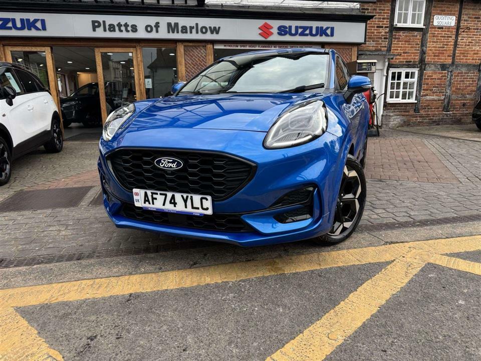 Ford Puma St Line X 1.0I 155Ps Hybrid AF74YLC Blue #3