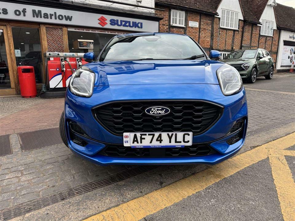 Ford Puma St Line X 1.0I 155Ps Hybrid AF74YLC Blue #4