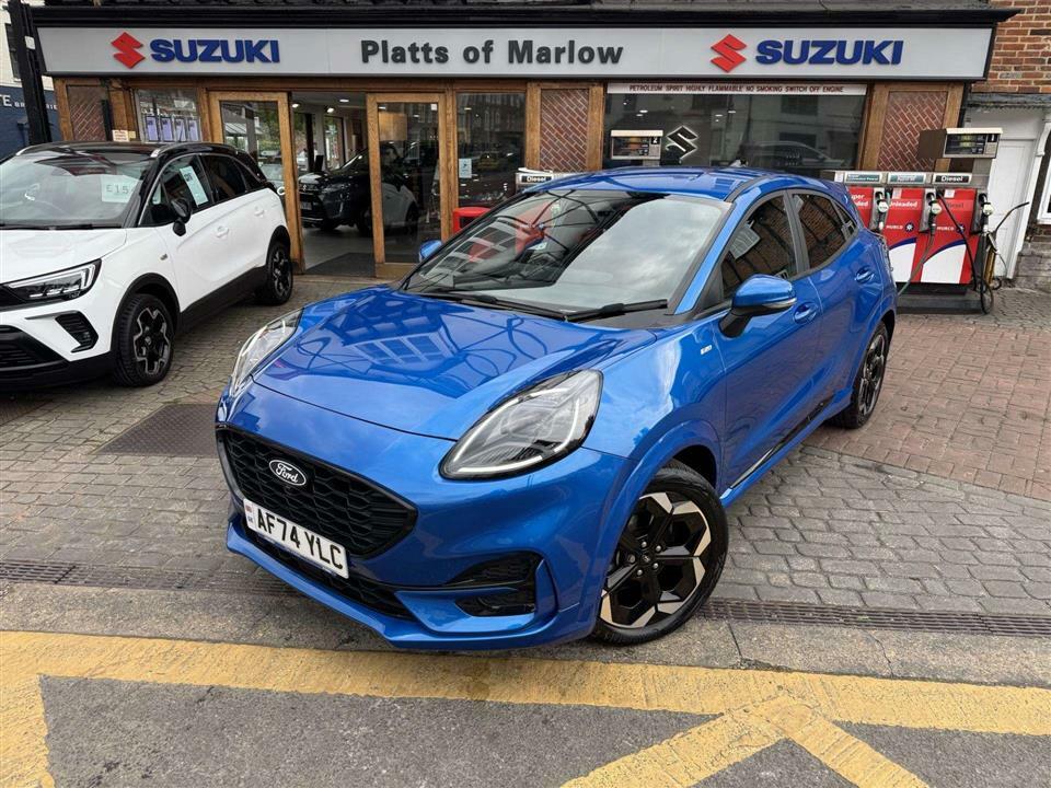 Ford Puma St Line X 1.0I 155Ps Hybrid AF74YLC Blue #2