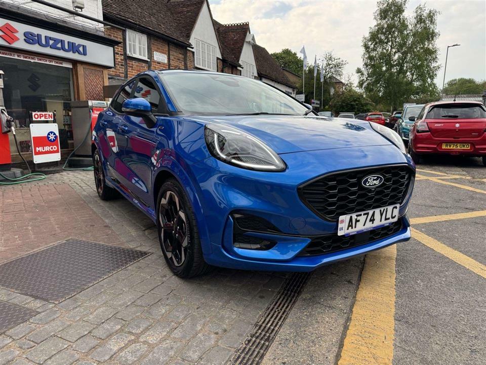 Ford Puma St Line X 1.0I 155Ps Hybrid AF74YLC Blue #6