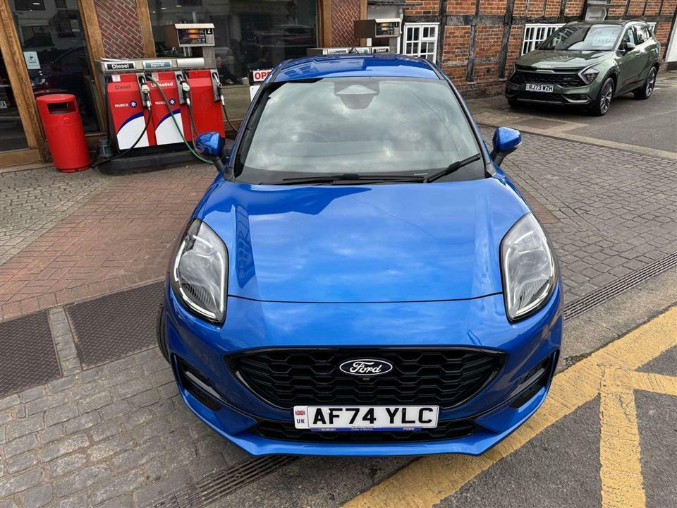 Ford Puma St Line X 1.0I 155Ps Hybrid AF74YLC Blue #5
