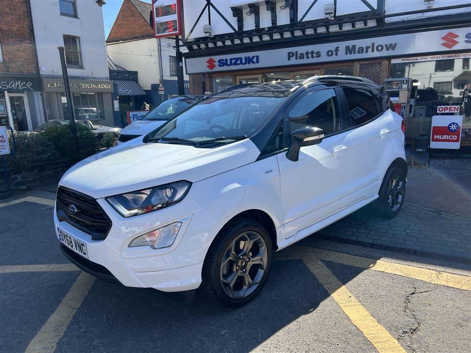 Ford Ecosport St-line 1.0I 125Ps OY68VNC White #2