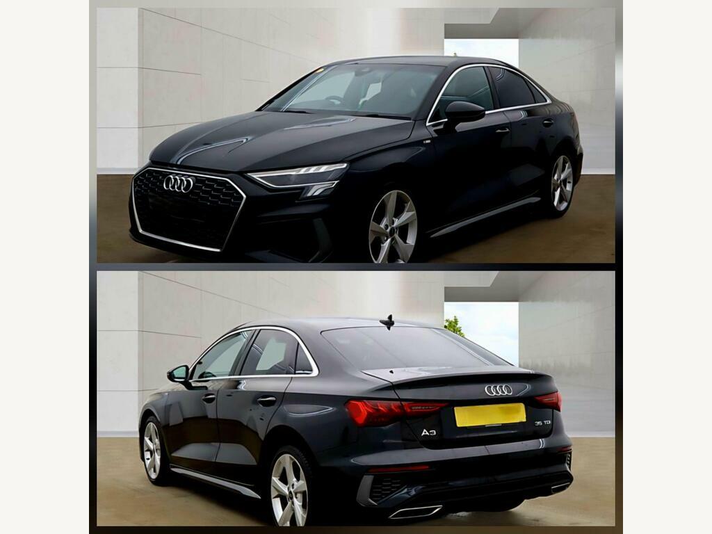 Audi A3 2.0 Tdi 35 S Line S Tronic Euro 6 S S Black