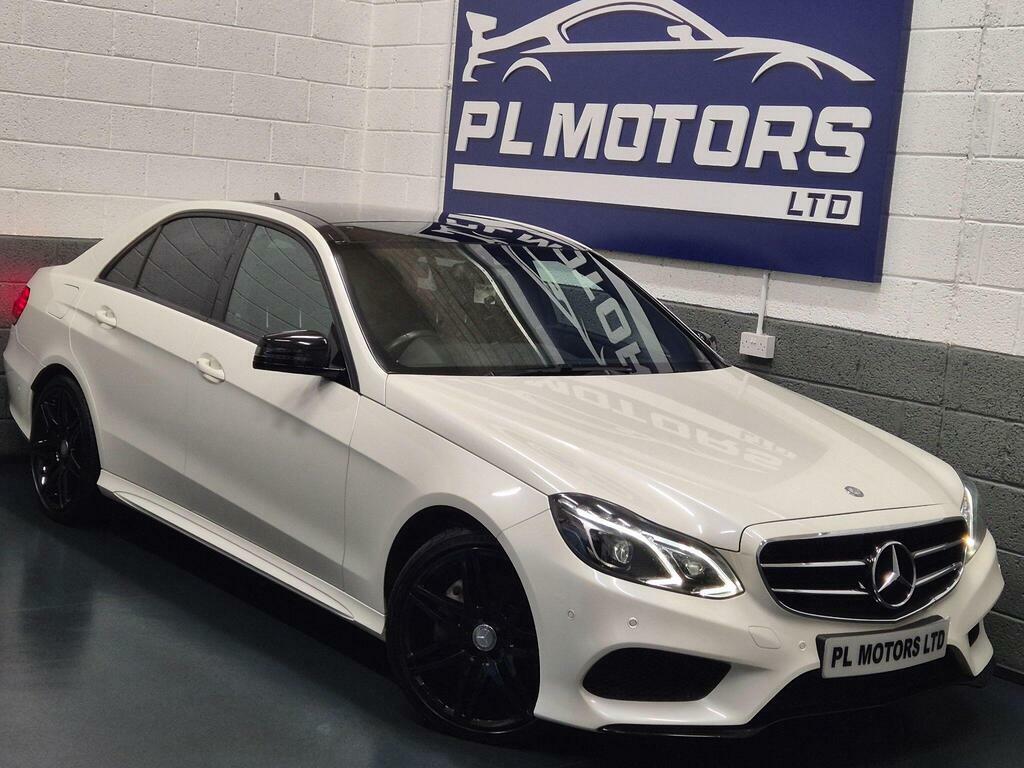 Mercedes-Benz E Class 3.0 E350 V6 Bluetec Amg Night Edition Premium G- White