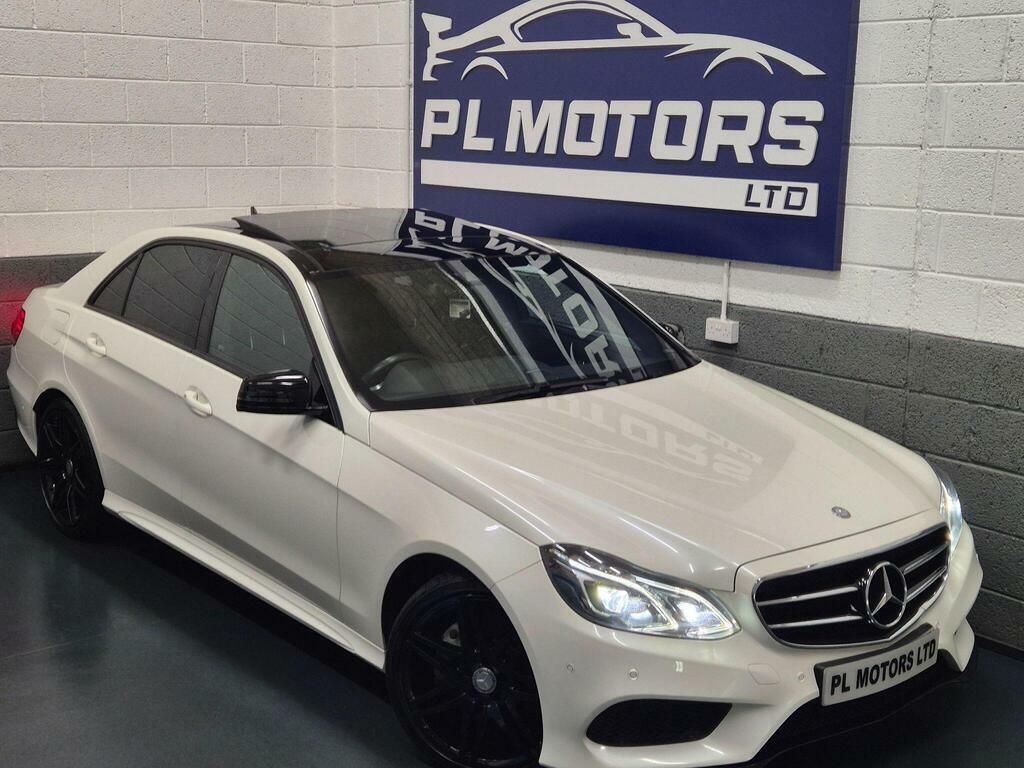 Mercedes-Benz E Class 3.0 E350 V6 Bluetec Amg Night Edition Premium G- White #5