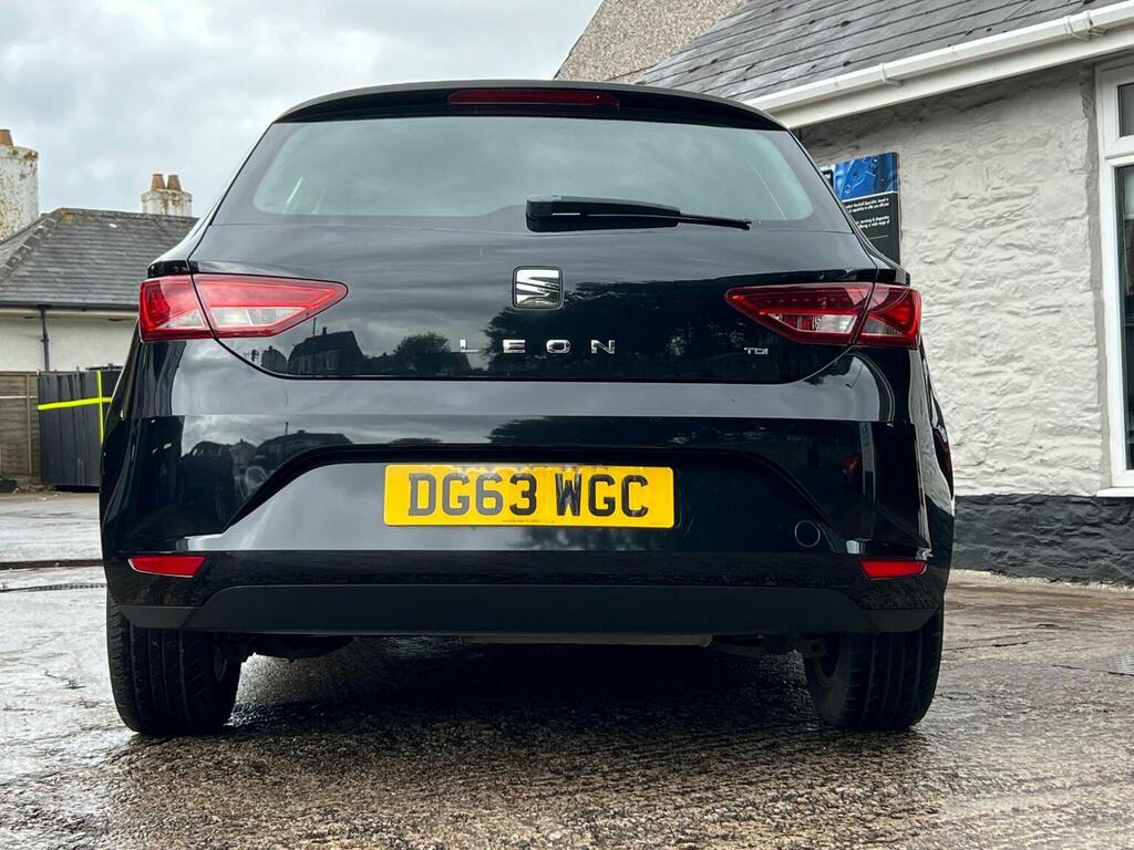 Seat Leon Hatchback 1.6 Tdi Cr Se Euro 5 Ss 201363 DG63WGC Black #5