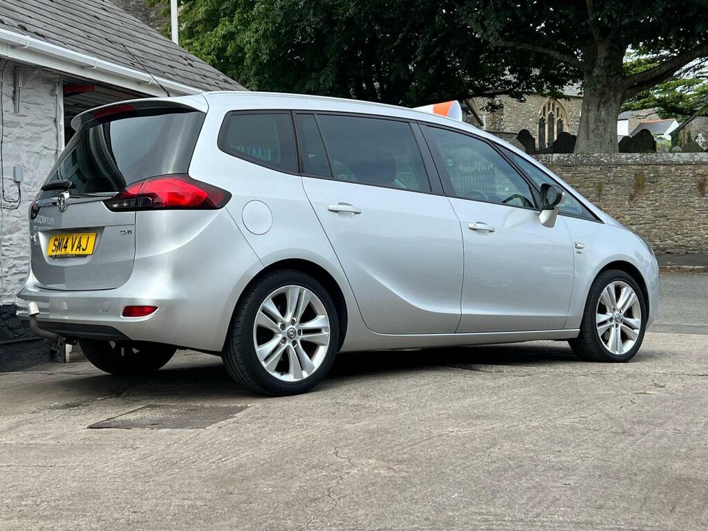 Vauxhall Zafira Tourer Mpv 2.0 Cdti Sri Euro 5 201414 SM14VAJ Silver #3