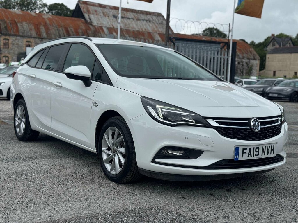 Vauxhall Astra 1.6 Astra Tech Line Nav Cdti Ecotec Ss FA19NVH White #4