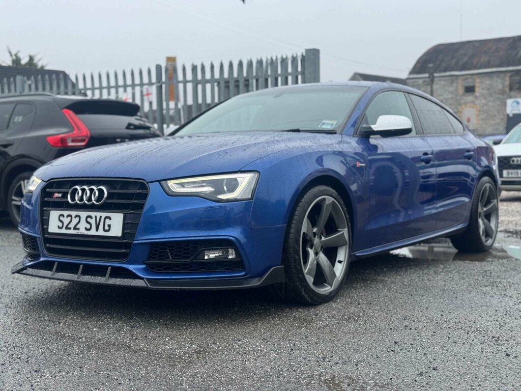 Audi S5 3.0 S5 Sportback Tfsi Black Edition Quattro Semi-a Blue #3