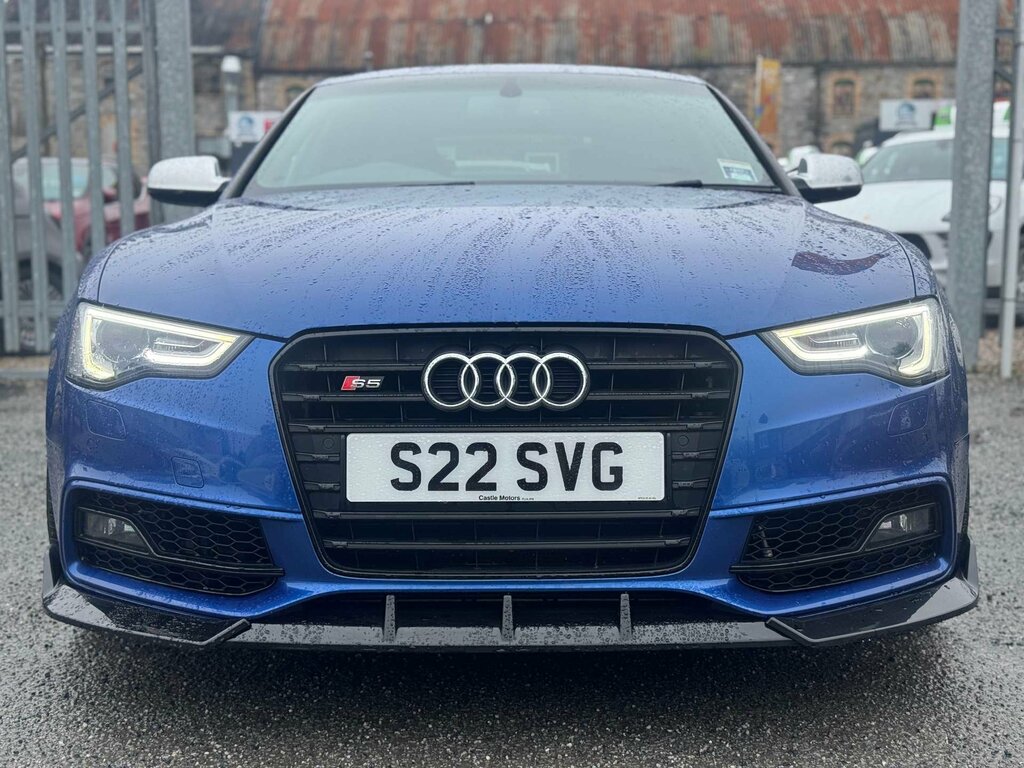 Audi S5 3.0 S5 Sportback Tfsi Black Edition Quattro Semi-a Blue #2