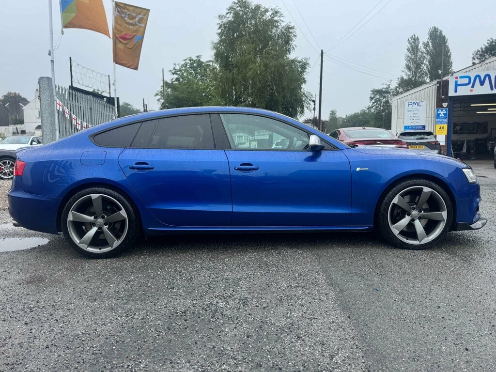 Audi S5 3.0 S5 Sportback Tfsi Black Edition Quattro Semi-a Blue #4
