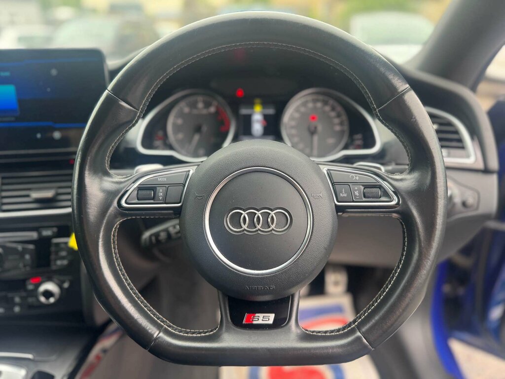 Audi S5 3.0 S5 Sportback Tfsi Black Edition Quattro Semi-a Blue #5