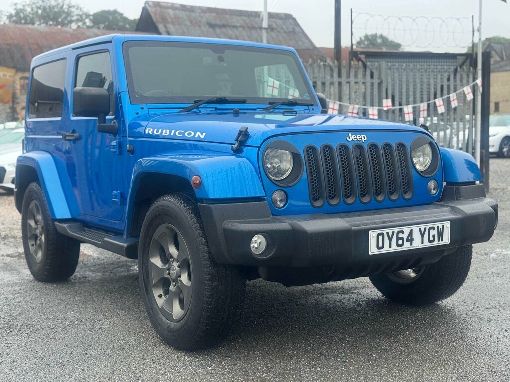 Jeep Wrangler 2.8 Wrangler Overland Crd 4Wd Blue #2