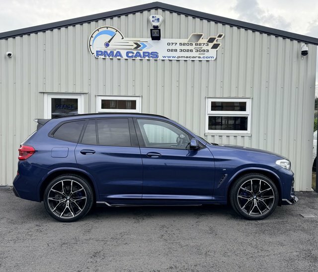 BMW X3 3.0 30D M Sport NC68ZDN Blue #2