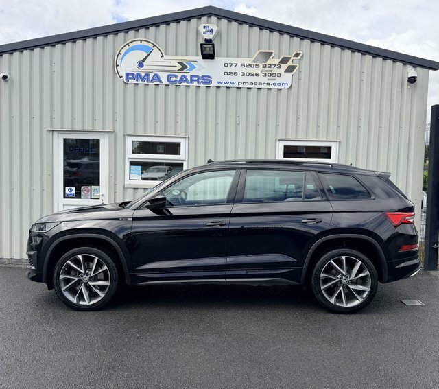 Skoda Kodiaq 2.0 Tdi Sportline Suv YD72JNK Black #5