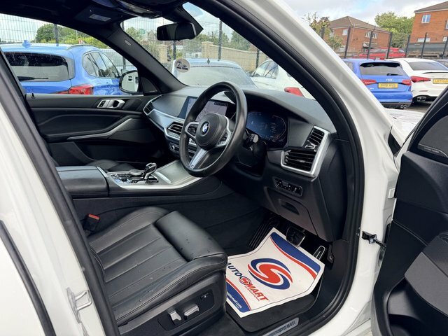 BMW X5 Xdrive40i M Sport 7 Seat Techpro Pk White #7