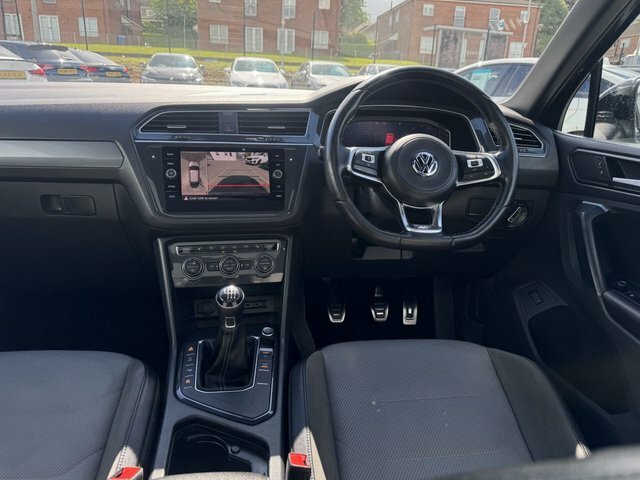 Volkswagen Tiguan 2.0 Tdi R-line Tech NX69OVD Black #6