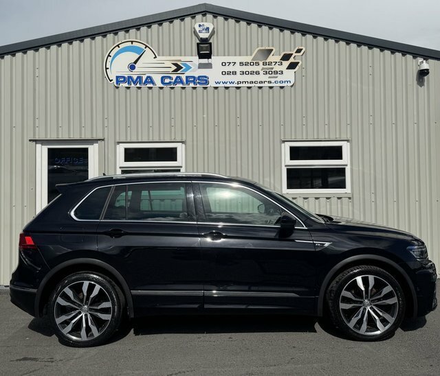Volkswagen Tiguan 2.0 Tdi R-line Tech NX69OVD Black #2